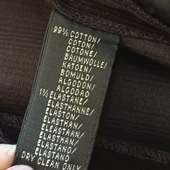 Ralph Lauren Black Label Sz 12 Corduroy pants - Picture 10 of 11